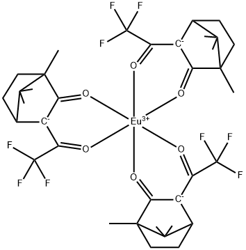 EUROPIUM D-3-TRIFLUOROACETYLCAMPHORATE 구조식 이미지