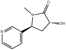 3-hydroxy-1-methyl-5-pyridin-3-yl-pyrrolidin-2-one Structure