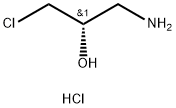 (S)-1-Amino-3-chloro-2-propanol hydrochloride 구조식 이미지