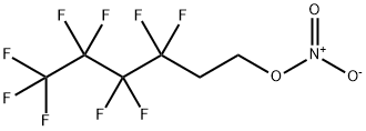 3,3,4,4,5,5,6,6,6-nonafluorohexyl nitrate  Structure