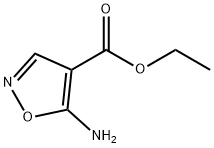 5-AMINOISOXAZOLE-4-CARBOXYLICACID에틸에스테르 구조식 이미지