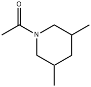 Piperidine, 1-acetyl-3,5-dimethyl- (9CI) Structure