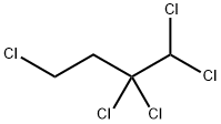 1,1,2,2,4-pentachlorobutane Structure