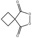Cyclobutane malonyl peroxide Structure