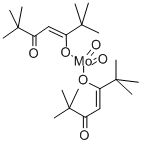 MOLYBDENUM (VI) DIOXIDE BIS(2,2,6,6-TETRAMETHYL-3,5-HEPTANEDIONATE) Structure