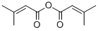 3-METHYLBUT-2-ENOIC ANHYDRIDE Structure
