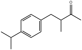 3-methyl-4-(4-isopropylphenyl)butan-2-one Structure