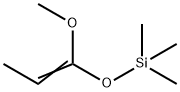 1-METHOXY-1-TRIMETHYLSILYLOXYPROPENE 구조식 이미지