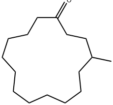 4-Methylcyclopentadecan-1-one Structure