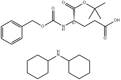 Z-GLU-OTBU DCHA Structure