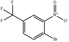 4-Bromo-3-nitrobenzotrifluoride 구조식 이미지
