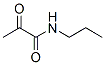 Propanamide, 2-oxo-N-propyl- (9CI) Structure