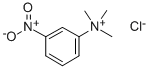 N,N,N-trimethyl-3-nitroanilinium chloride Structure