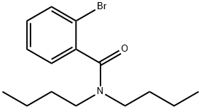 2-BROMO-N,N-DIBUTYLBENZAMIDE 구조식 이미지