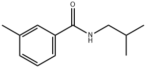 N-isobutyl-3-methylbenzamide Structure