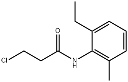 3-chloro-N-(2-ethyl-6-methylphenyl)propanamide Structure