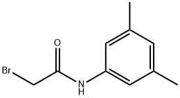 2-브로모-N-(3,5-다이메틸-페닐)-아세타미드 구조식 이미지