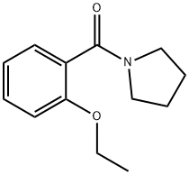 Pyrrolidine, 1-(2-ethoxybenzoyl)- (9CI) Structure