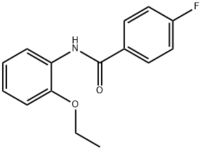 N-(2-ethoxyphenyl)-4-fluorobenzamide Structure