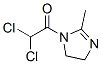 1H-Imidazole, 1-(dichloroacetyl)-4,5-dihydro-2-methyl- (9CI) 구조식 이미지