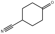 CYCLOHEXANECARBONITRILE, 4-OXO- Structure