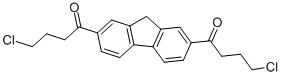 4-CHLORO-1-[7-(4-CHLORO-BUTYRYL)-9H-FLUOREN-2-YL]-BUTAN-1-ONE Structure