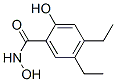 Benzamide, 4,5-diethyl-N,2-dihydroxy- (9CI) Structure