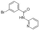 3-bromo-N-pyridin-2-ylbenzamide Structure