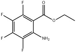 Benzoic acid, 2-aMino-3,4,5,6-tetrafluoro-, ethyl ester Structure