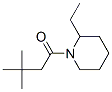 Piperidine, 1-(3,3-dimethyl-1-oxobutyl)-2-ethyl- (9CI) Structure