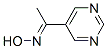 Ethanone, 1-(5-pyrimidinyl)-, oxime, (1E)- (9CI) Structure