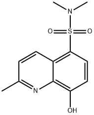 8-Hydroxyquinaldine-5-(N,N-diMethyl)sulfonaMide Structure