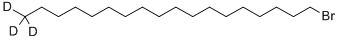 1-BROMOOCTADECANE-18,18,18-D3 Structure