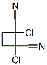 1,2-디클로로-1,2-시클로부탄디카르보니트릴 구조식 이미지