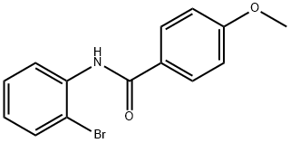 N-(2-bromophenyl)-4-methoxybenzamide Structure