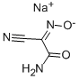 2-CYANO-2-HYDROXYIMINOACETAMIDE SODIUM SALT Structure