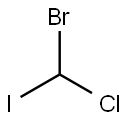 BROMOCHLOROIODOMETHANE 구조식 이미지