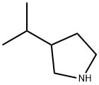 3-(Propan-2-yl)pyrrolidine Structure