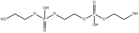 4,9-dihydroxy-3,5,8,10-tetraoxa-4,9-diphosphadodecane-1,12-diol 4,9-dioxide Structure