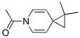 1,1-Dimethyl-6-acetyl-6-azaspiro[2.5]octa-4,7-diene Structure