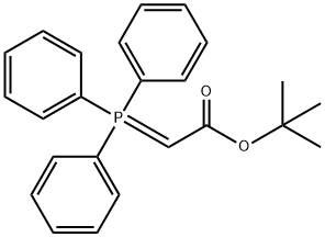 tert-Butyl(triphenylphosphoranylidene)acetate 구조식 이미지