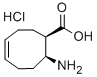 CIS-(Z)-8-AMINO-CYCLOOCT-4-ENECARBOXYLIC ACID HYDROCHLORIDE Structure