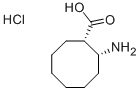 CIS-2-AMINO-1-CYCLOOCTANECARBOXYLIC ACI& 구조식 이미지