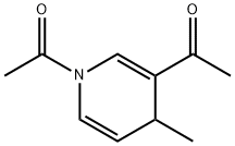 1,3-diacetyl-1,4-dihydro-4-methylpyridine 구조식 이미지