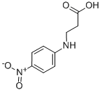 3-AMINO-3-(4-NITROPHENYL)PROPIONIC ACID 구조식 이미지