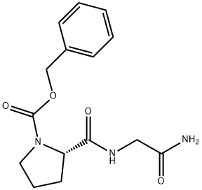 Z-PRO-GLY-NH2 구조식 이미지