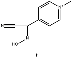 4-[CYANO(HYDROXYAMINO)METHYL]-1-METHYLPYRIDINIUM IODIDE Structure