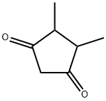 4,5-Dimethyl-1,3-cyclopentanedione Structure