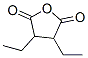 3,4-diethyloxolane-2,5-dione Structure