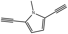 1H-Pyrrole, 2,5-diethynyl-1-methyl- (9CI) Structure